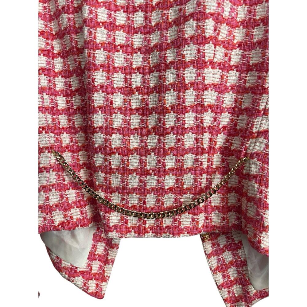 Etcetera Pink and White Tweed Jacket & Skirt Set - Picture 11 of 16
